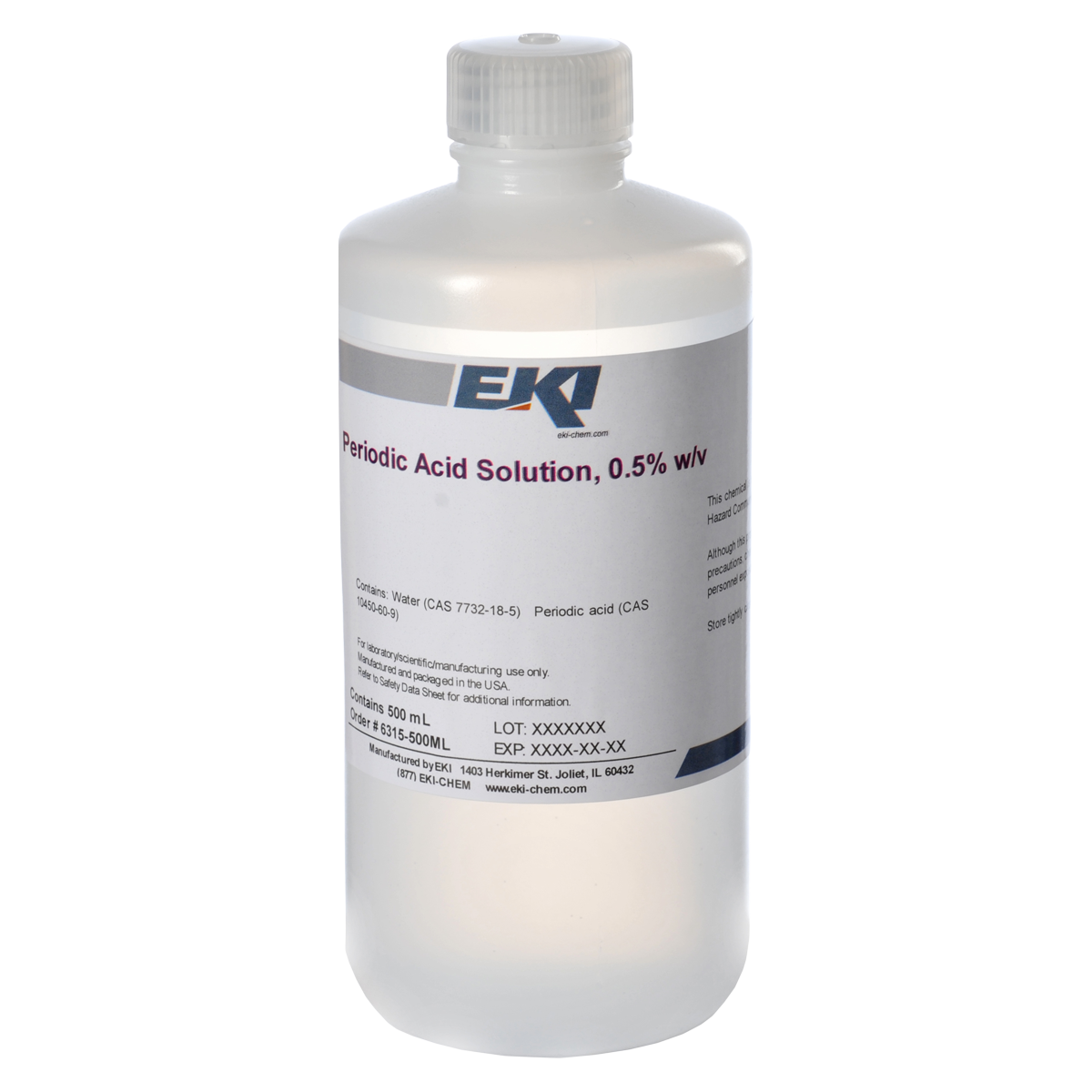 Periodic Acid Reagent 0.5% 500mL Ea